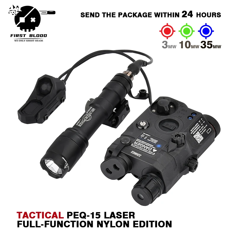 

PEQ15 PEQ UHP Surefire M300 M600 Красный Зеленый Синий Нейлоновый Фонарик Светодиодный Стробоскоп Лазерный AXON Аксессуары для двойного переключателя давления