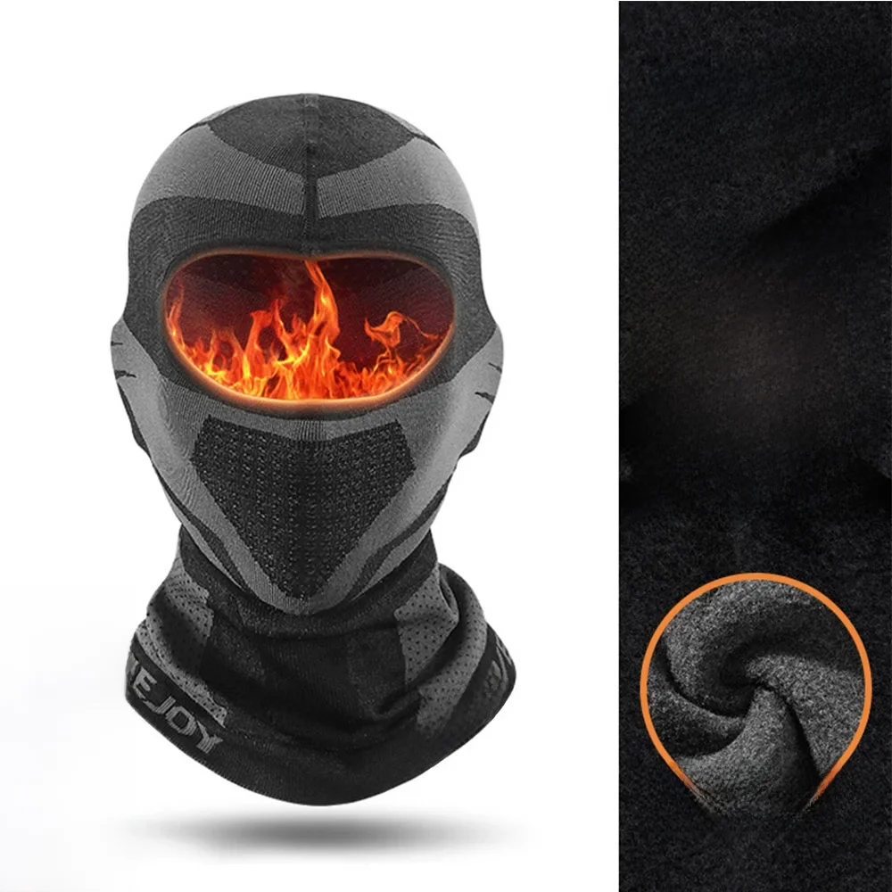 Cagoule Moto masque complet hiver respirant masque de Ski Moto cyclisme vélo écharpe chapeau Casco Moto casque capuche