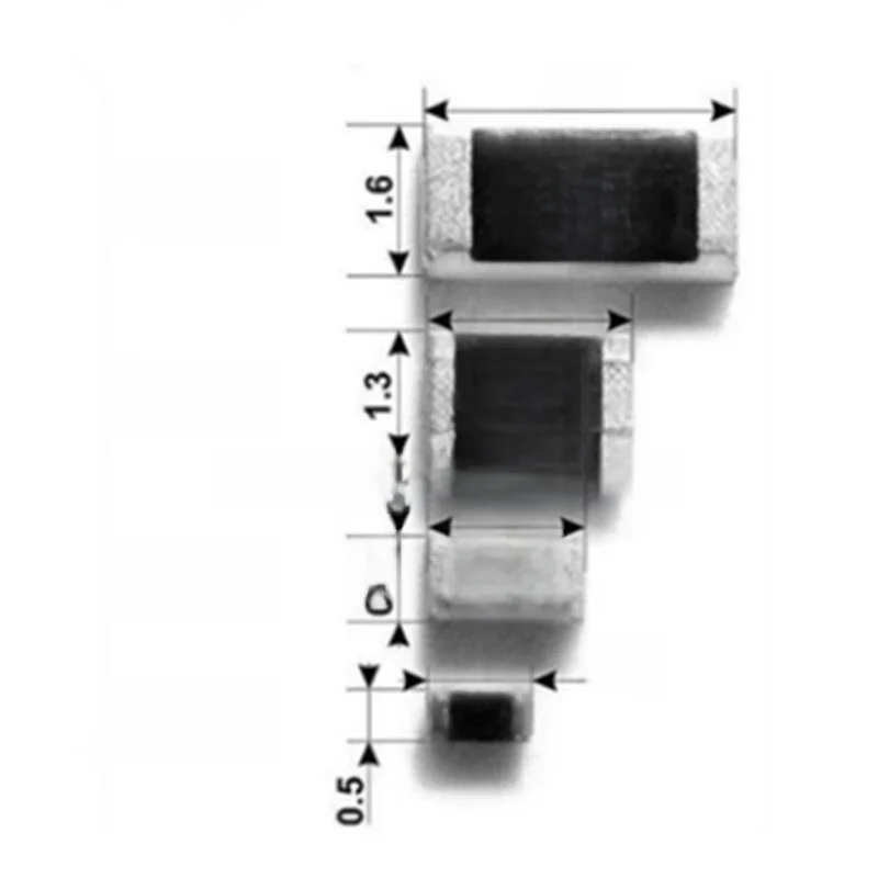 100szt 0603 1% SMD Rezystor 0R ~ 10M 1/16W 0 1 10 100 150 220 330 Ohm 1K 2.2K 10K 100K 1R 10R 100R 150R 220R 330R — zdjęcie 2