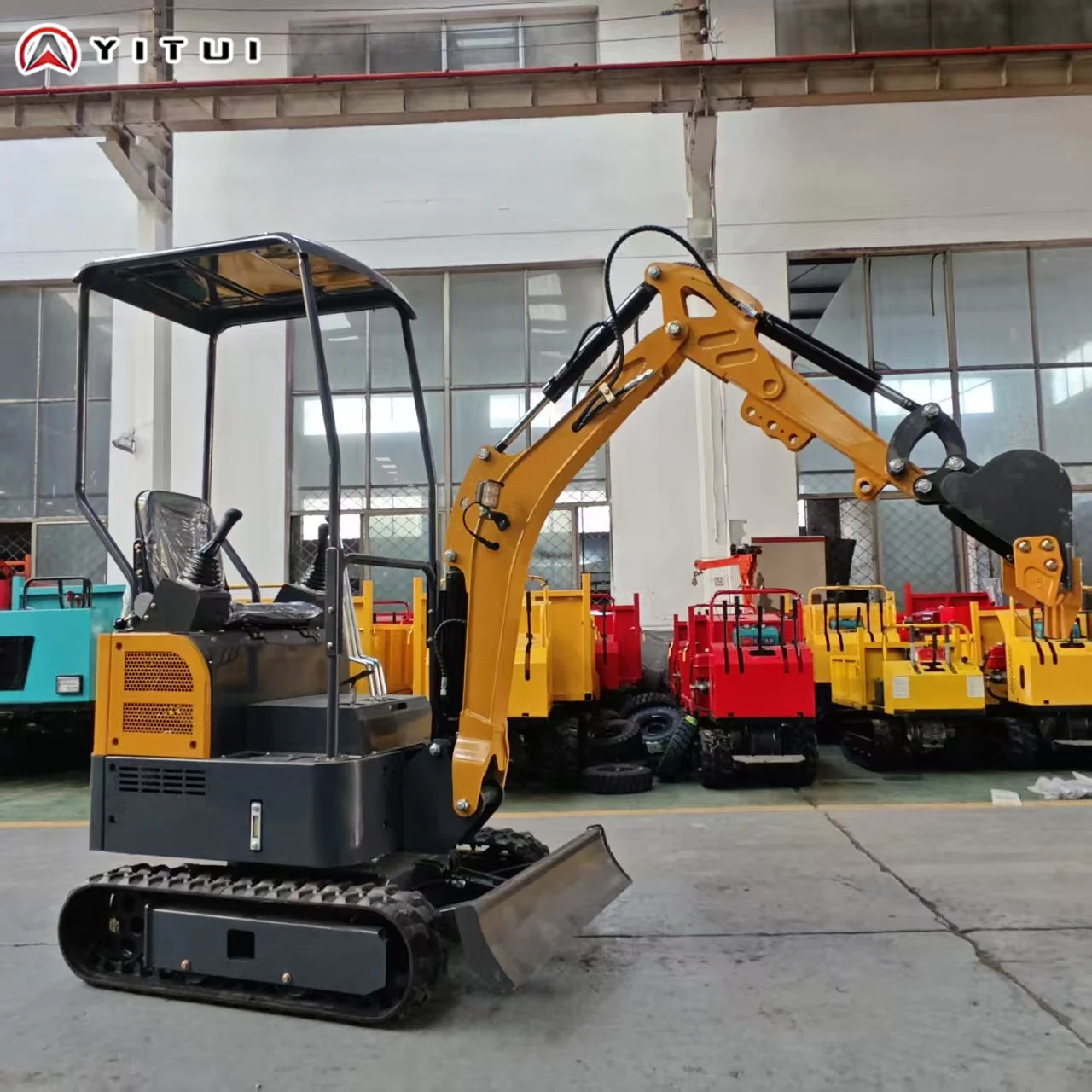 L'ultima miniescavatore climatizzato con oscillazione laterale del braccio grande supporta miniescavatori Customiezd