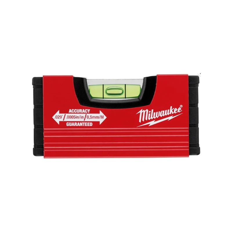 

Milwaukee Minibox Spirit Pocket Level 100 mm Certificate On Accuracy Hand Tools