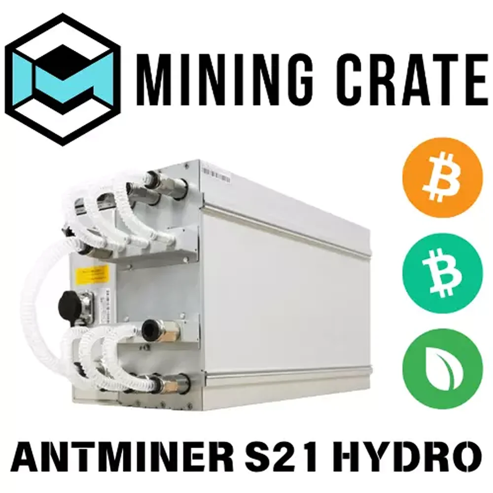 

QR BUY 2 GET 1 FREE Antminer S21 Hydro 335 TH Bitcoin Miner ORIGINAL