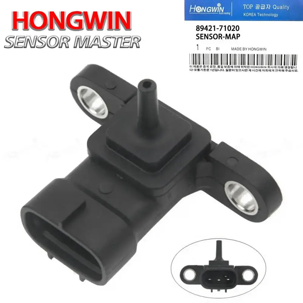 MAP Sensor Turbine Pressure Sensor & plug 89421-71030 89421-71020 For Toyota Avensis Corolla Hiace Hilux RAV4 Verso Yaris 3.0L