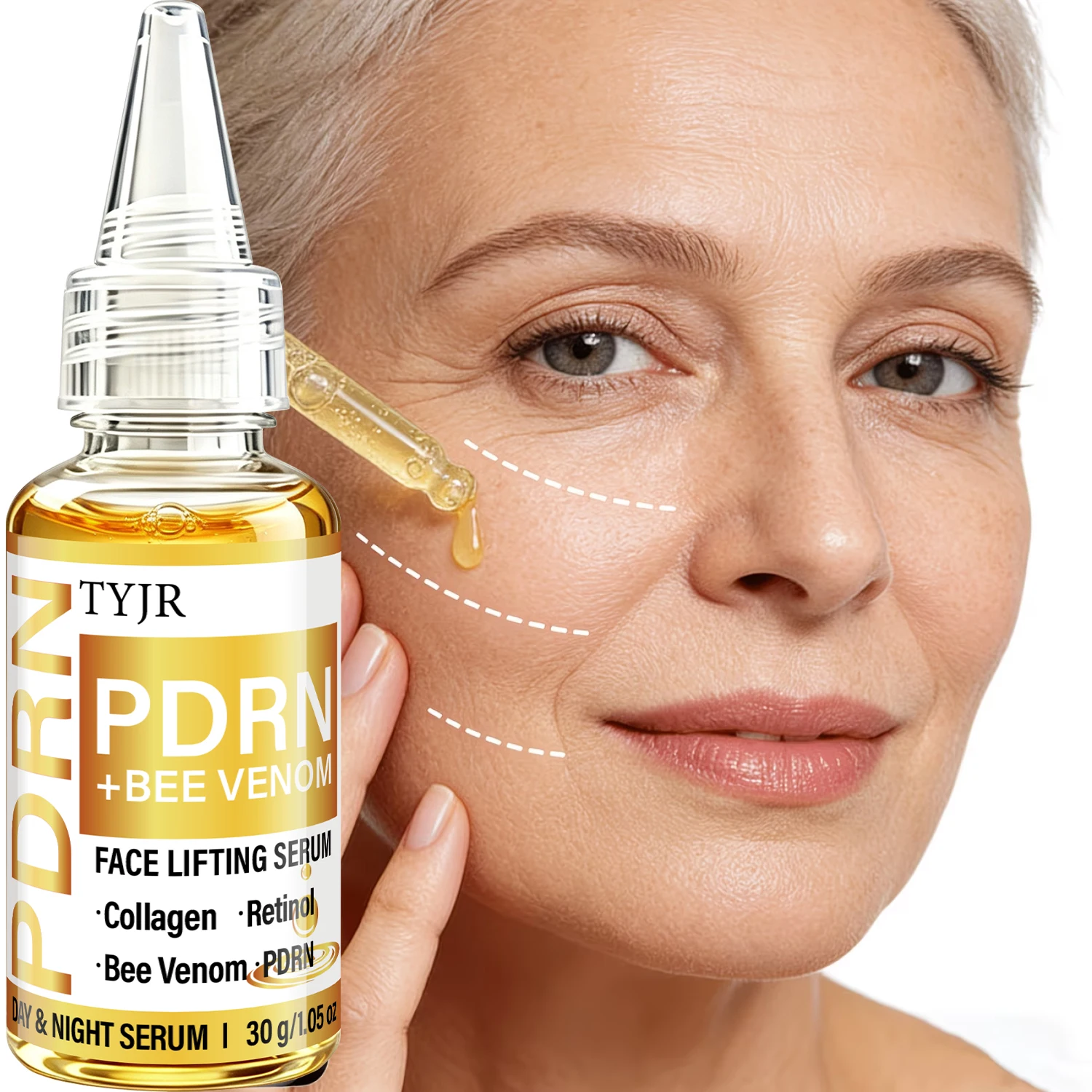 The Ordinary Serum Hyaluronic Acid - Сыворотка для лица с пчелиным ядом,