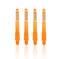 CUESOUL AK7 Dart Shaft Graduated Orange Built-in Spring Telescopic for Steel Tip and Soft Tip Darts