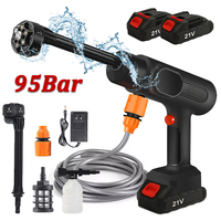 800W 95Bar Brushed Electric High Pressure Washer Cordless 6-in-1 Car Washing Garden Water Gun Spray Gun for Makita 18V Battery