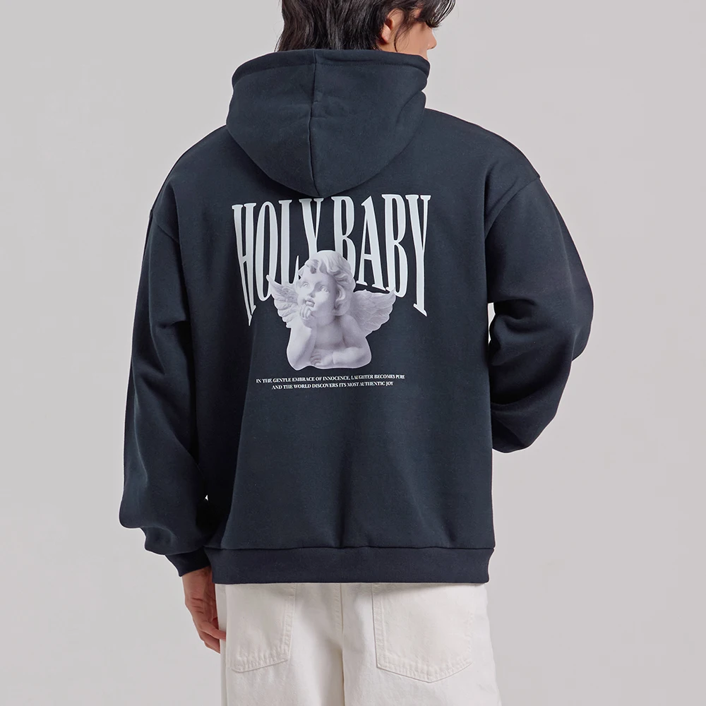 EZNOTT Holly The Angel Oversized Fit Hoodie