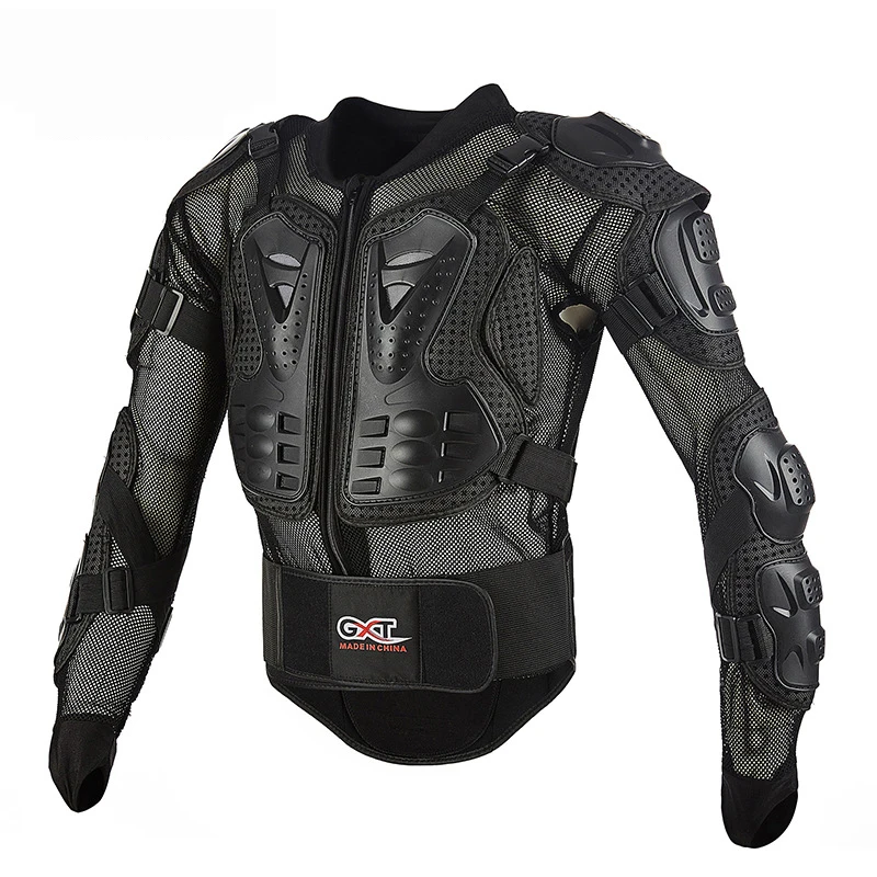 M-3XL Plus Size Motocross Motorcycle Riding Armor Jacket Clothing Moto Cross Body Protection Motorbike Safeguard Care Armour