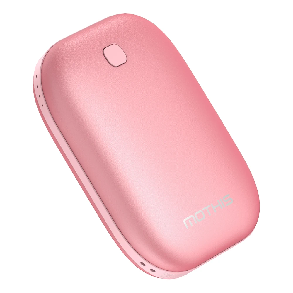 [Kc معتمد] قابلة للشحن جهاز تدفئة محمول قوة البنك كومبو 3-Level التحكم في درجة الحرارة سخان صغير على الوجهين التدفئة مخصص الحقيبة حزام 5200Mah