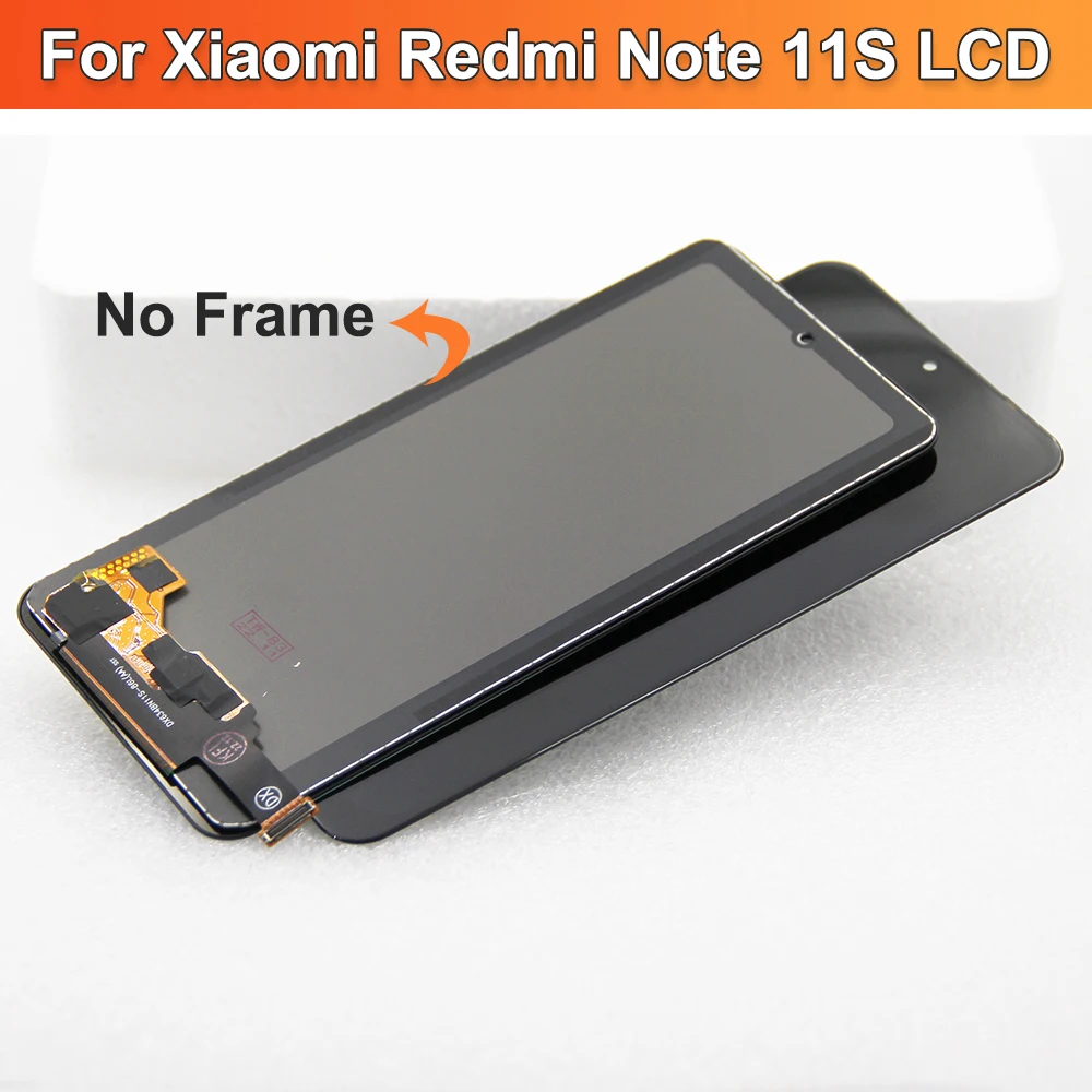 2201117SG 2201117SI Premium Lcd For Xiaomi Redmi Note 11S Display Touch Screen Digitizer Panel Assembly For Redmi Note 11s LCD