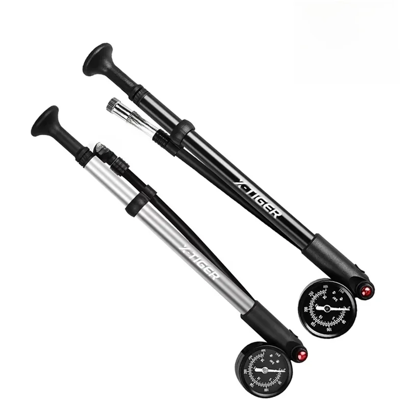 AliExpress X-TIGER 300psi Bicycle Air Pump with Gauge Portable High-Pressure MTB Air Pump for Front Fork and Rear Suspension Shock Absorber