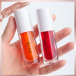 Lip Tint Custom Logo Lip Stain Water Tint Moisturizing Weightless & Non-sticky Smudge-proof Jelly Cheek Soft