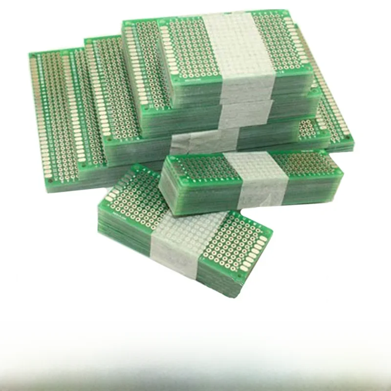 20 sztuk/partia 5x7 4x6 3x7 2x8cm dwustronnie prototyp Diy uniwersalny obwód drukowany PCB pokładzie Protoboard dla Arduino — zdjęcie 2