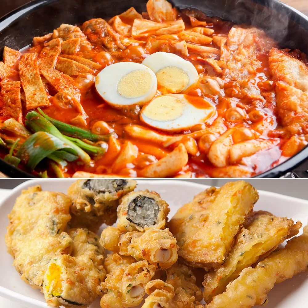 Daegu Shindaejang Tteokbokki - 230 g × 5 paquetes, 5 sabores (Sundaejang / Daldaejang / Shindaejang / Bomba picante / Rosé) - Complementos opcionales para pasteles de pescado y bocadillos fritos