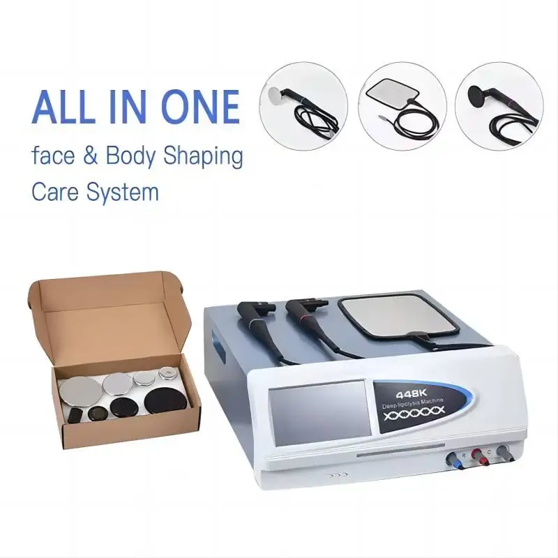 آلة العلاج الطبيعي لتخسيس الجسم والعناية بالبشرة 448 كيلو هرتز علاج Tecar لتخفيف الآلام معدات RF RETCET #3