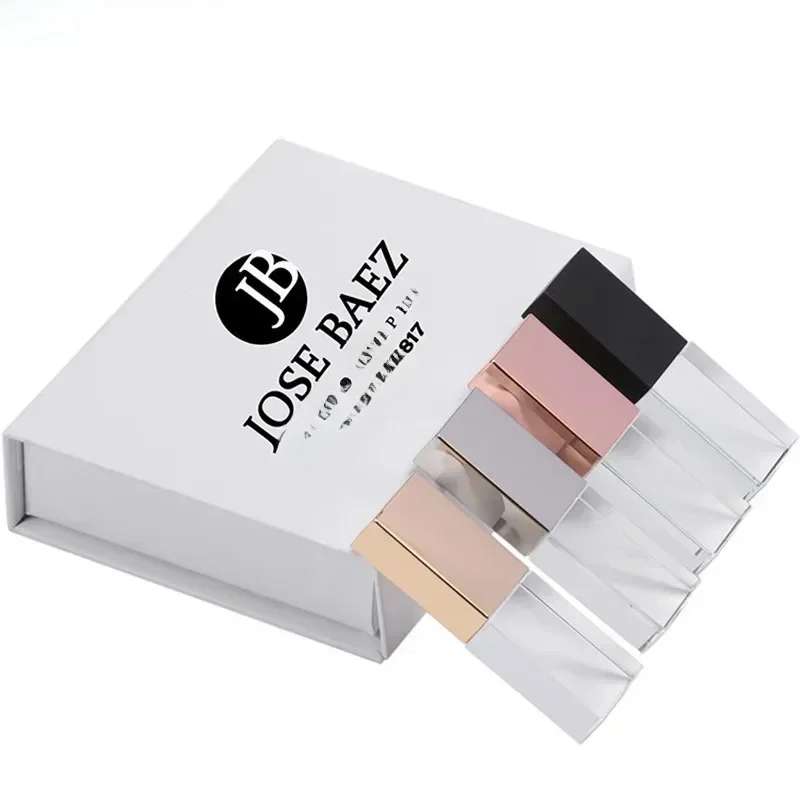 JASTER Crystal USB 2.0 Flash Drive 128GB Creatieve huwelijksgeschenken Pen Drive 64GB 100% echte capaciteit Pendrive Gratis aangepast logo 32GB - afbeelding 2