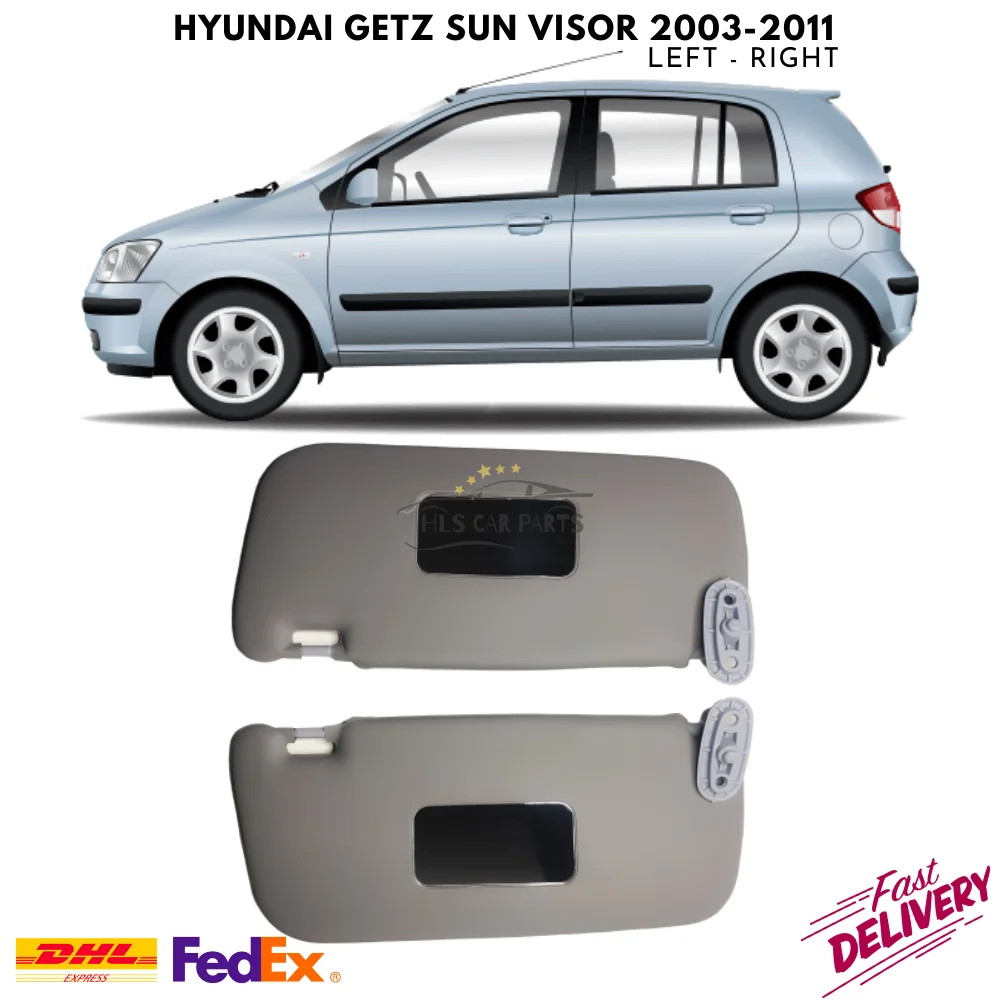 

For Hyundai Getz Interior Sun Visor Protection 2003-2011 Model Left Right Car Accessories Replacement Parts Trim Fast Delivery