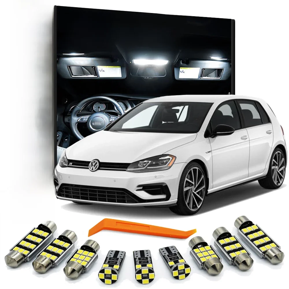 ZITWO nie błąd oświetlenie wnętrza LED zestaw do VW Volkswagen Golf Jetta 3 4 5 6 7 MK4 MK5 MK6 MK7 Passat B5 B6 B7 CC Polo 6R 6C 9N — zdjęcie 2