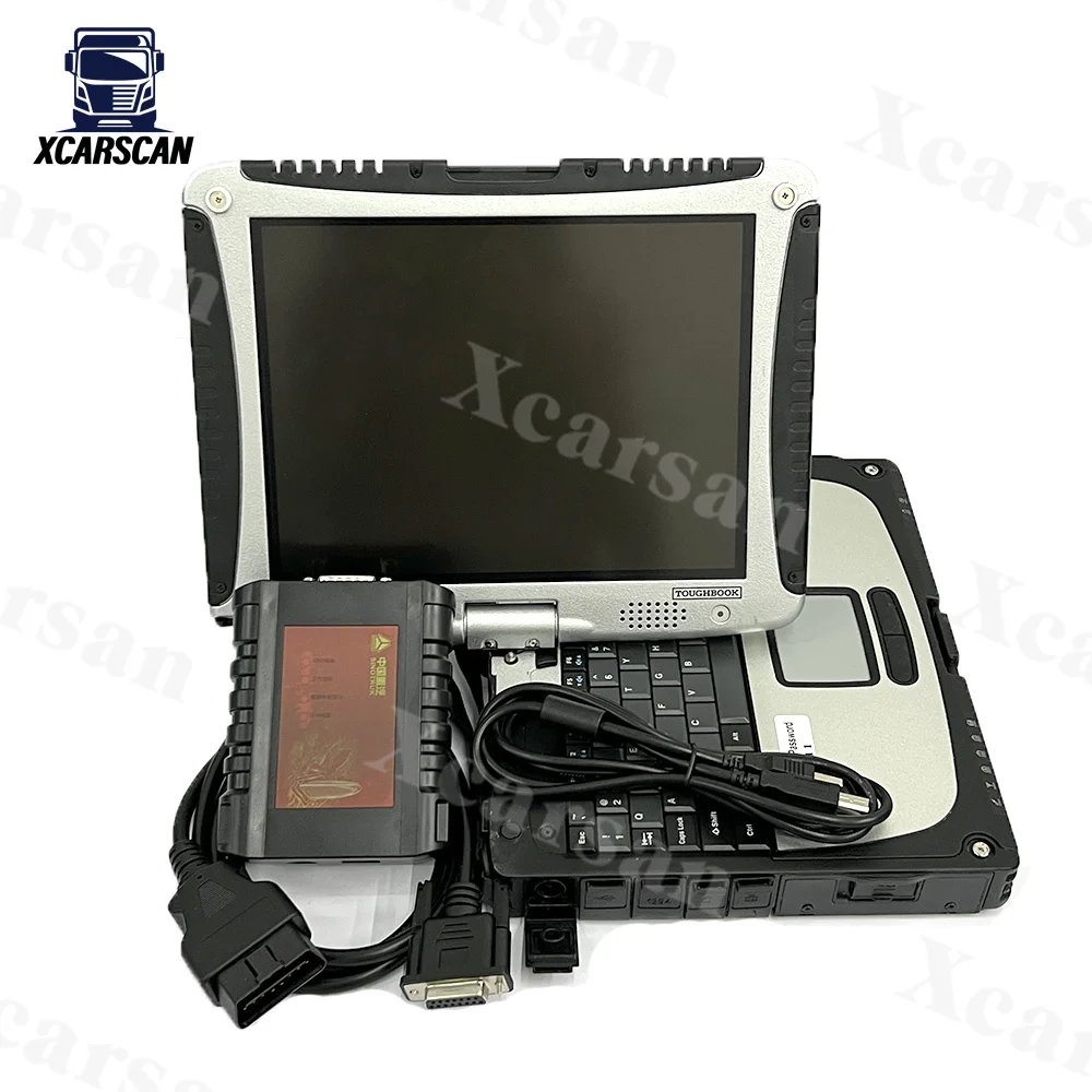 

CF19 Laptop For Howo Sinotruck Cnhtc Calibration Tool WeiChai OBD Engine Sinotruk EOL Heavy Duty Diagnostic Scanner Tool