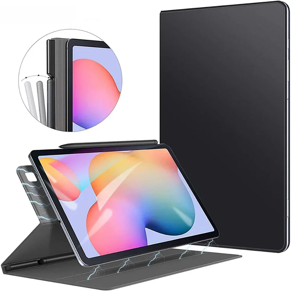 Etui na tablet Samsung Galaxy Tab S6 Lite 10,4 cala Smart Magnetic Cover dla Galaxy S7/S8/S9 11in Plus 12,4in S8/S9 Ultra 14,6 cala — zdjęcie 2