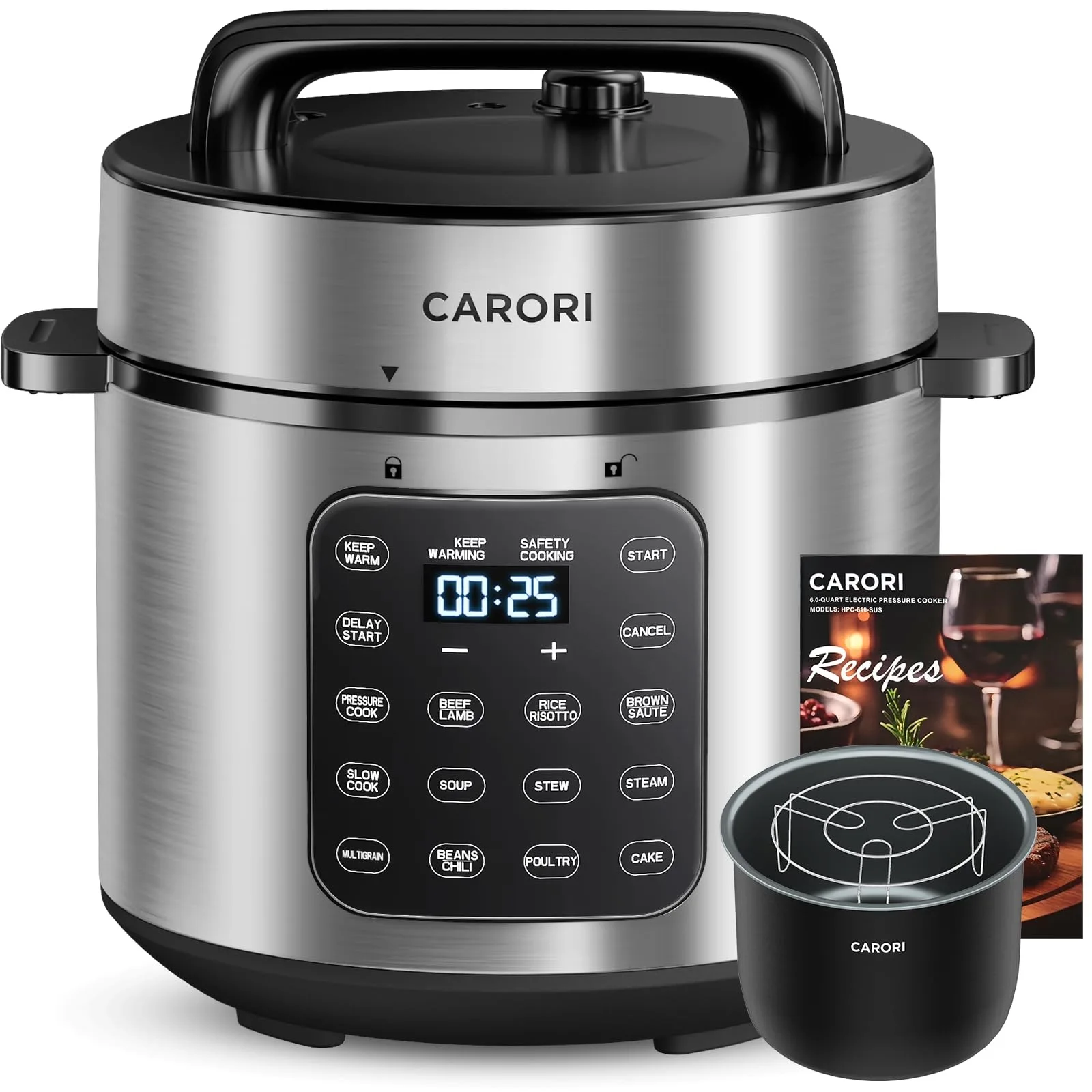 9 in 1 Electric Pressure Cooker with Touchscreen