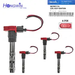 06C905115L 06B905115R 06C905115A 06C905115B Ignition Coil Connector For VW Golf Beetle Jetta Passat Audi TT A4 B5 B6 337/20 1.8T