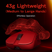 New FGG MADLIONS MAD G Ultra-lightweight Wireless Mouse PAW3395 Gaming And 0ffice Dual-mode Gaming Mouse Photoelectricity Gift