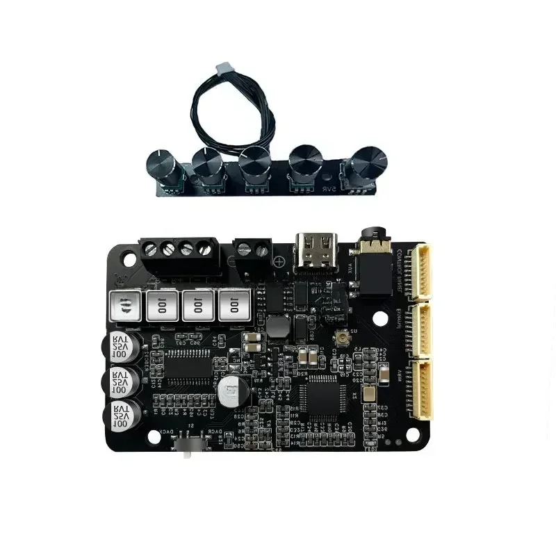 Płytka wzmacniacza mocy Bluetooth 5.0 DSP 40W * 2 StereoTreble Regulacja Dzielenie częstotliwości Obsługa oprogramowania do strojenia — zdjęcie 2