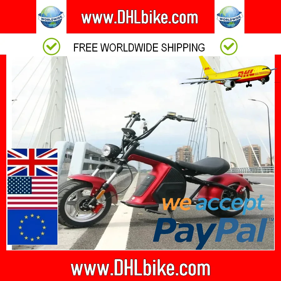 FAST SALE!!! 8 E chopper E scooter E scooter street legal 500W / 800W / 1000W / 1500W / 2000w 30Ah