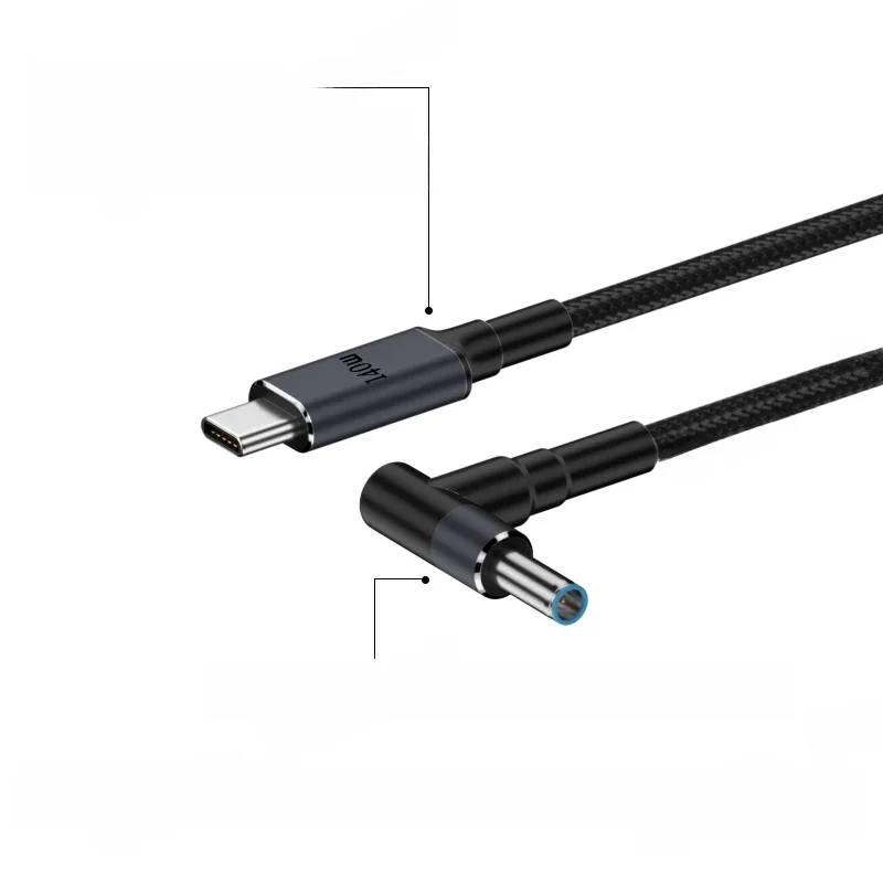 Ładowarka do laptopa 140 W USB C PD na DC 4,5 x 3,0 mm Adapter kabla do szybkiego ładowania do HP Envy ProBook EliteBook Pavilion Stream — zdjęcie produktu 7