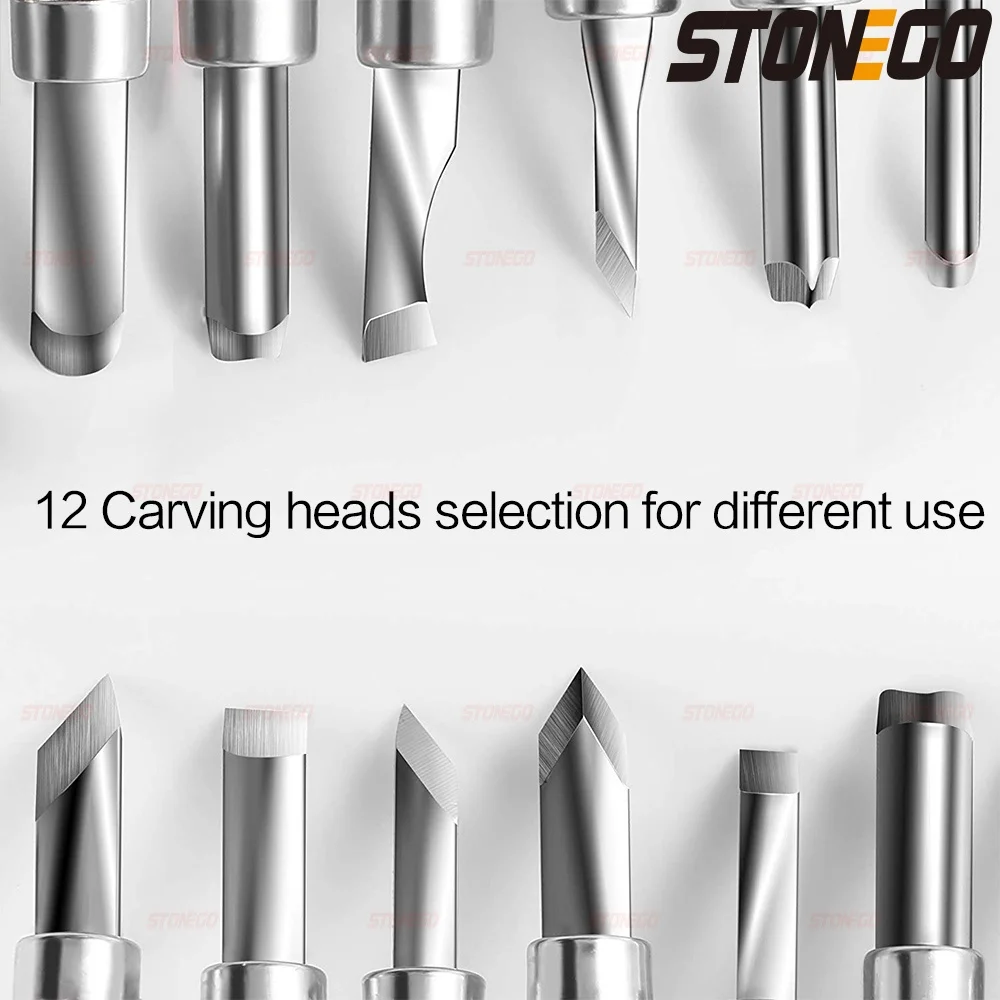 STONEGO Wood Carving Tool Hand Chisels Carving Knives Kit for Carving Wood, Resin and Clay,Soapstone, Pumpkin, Fruit, Vegetables