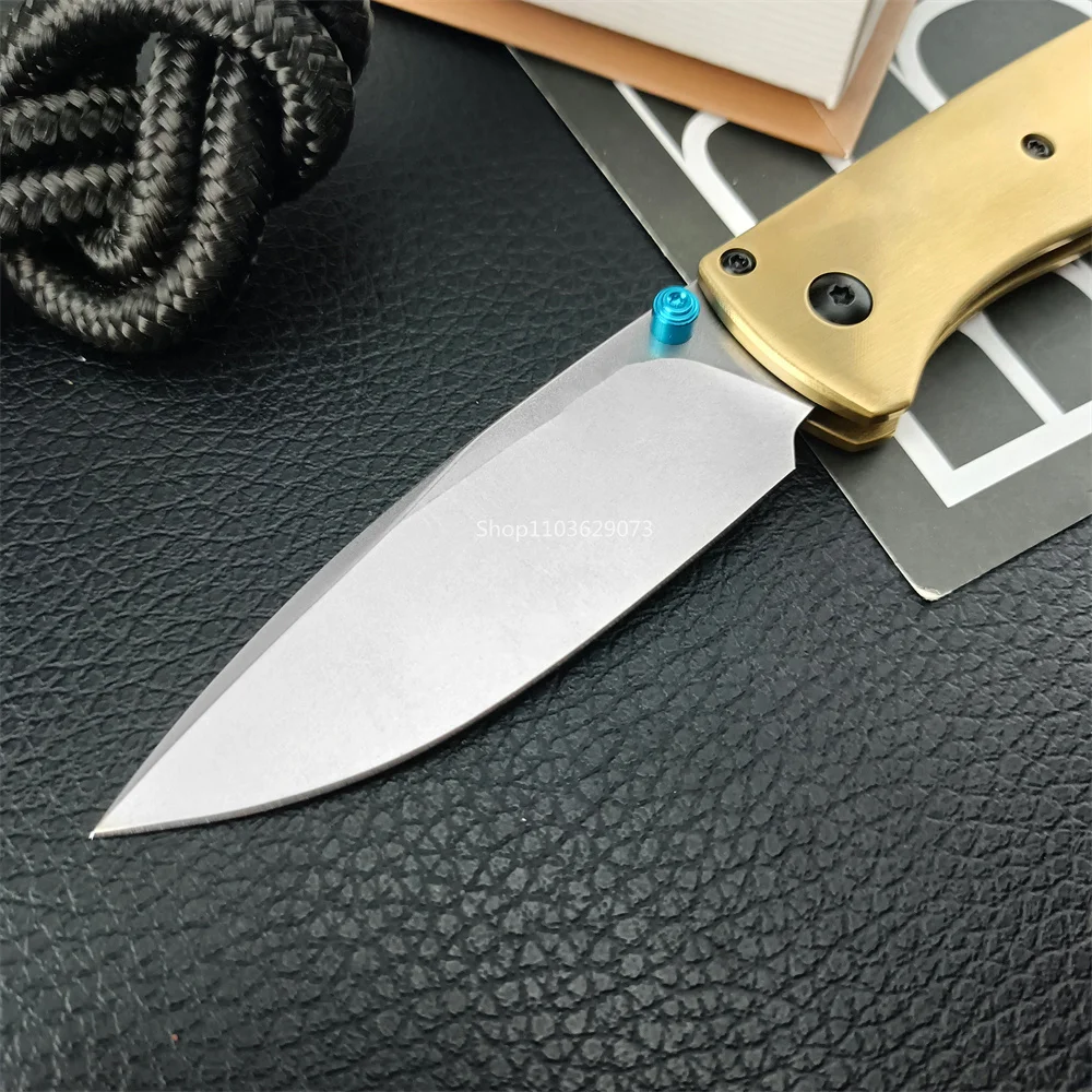 Copper Bugout BM 535 EDC Folding Knife S90V Drop Point Blade Pocket Hunting Tactical Rescue Self Defense Hand Tools