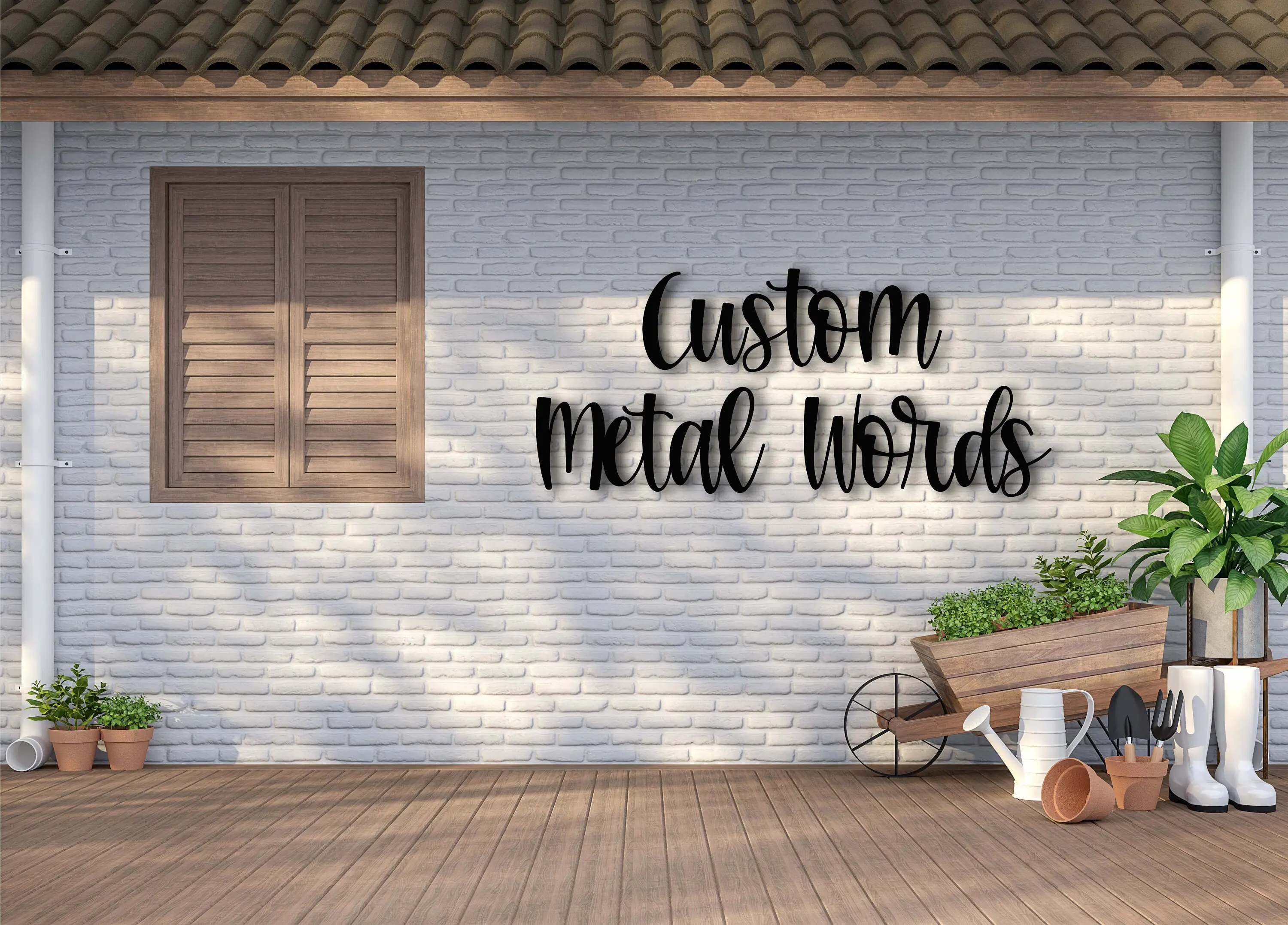 

Custom Metal Script Word Sign Personalized Wall Decor Metal Wall Art Custom Metal Haven Script Words, Custom Wall Decorations