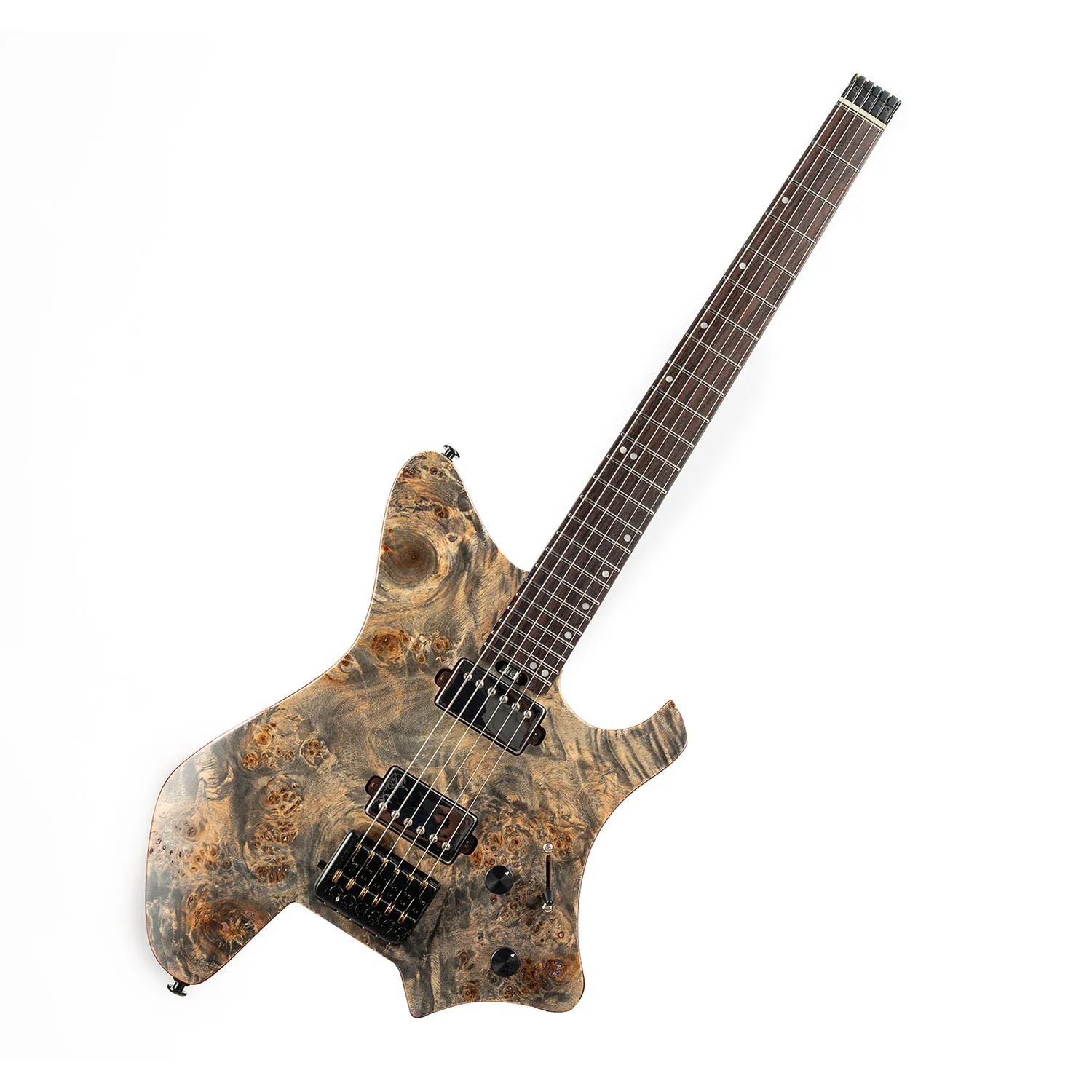 EART GW2 ホットセール ヘッドレスエレキギター BK BL NA NBK PL