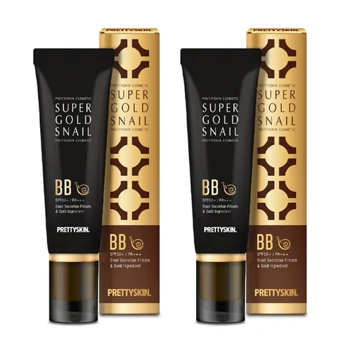 프리티스킨 슈퍼 골드 스네일 BB크림 50ml 2개