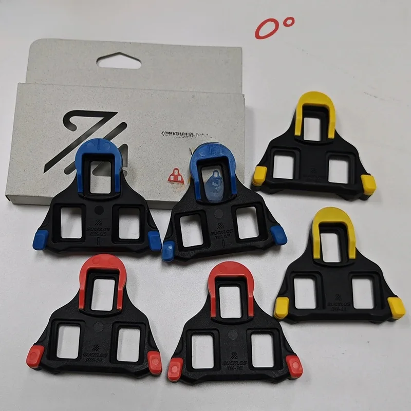 AliExpress BUCKLOS Road Bike Cleat for SPD SL Pedal 0/2/6° Bicycle Self-locking Pedal Cleats Bike Float Pedal Cleat for SHIMANO SPD-SL