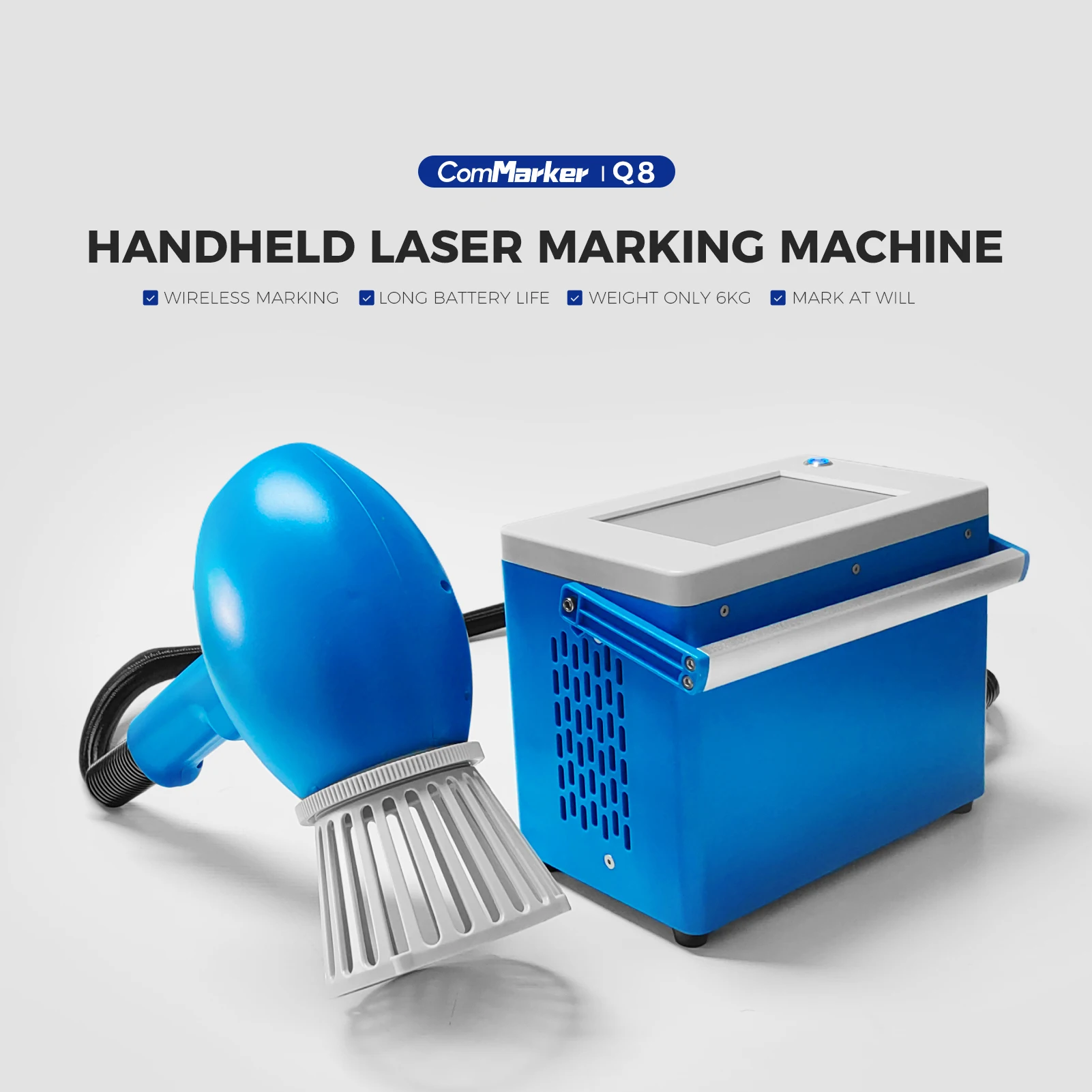 

ComMarker Laser Engraving Machine 20w 30w 50w fiber laser marking machine handheld laser engraver for wheel Align System Scanner