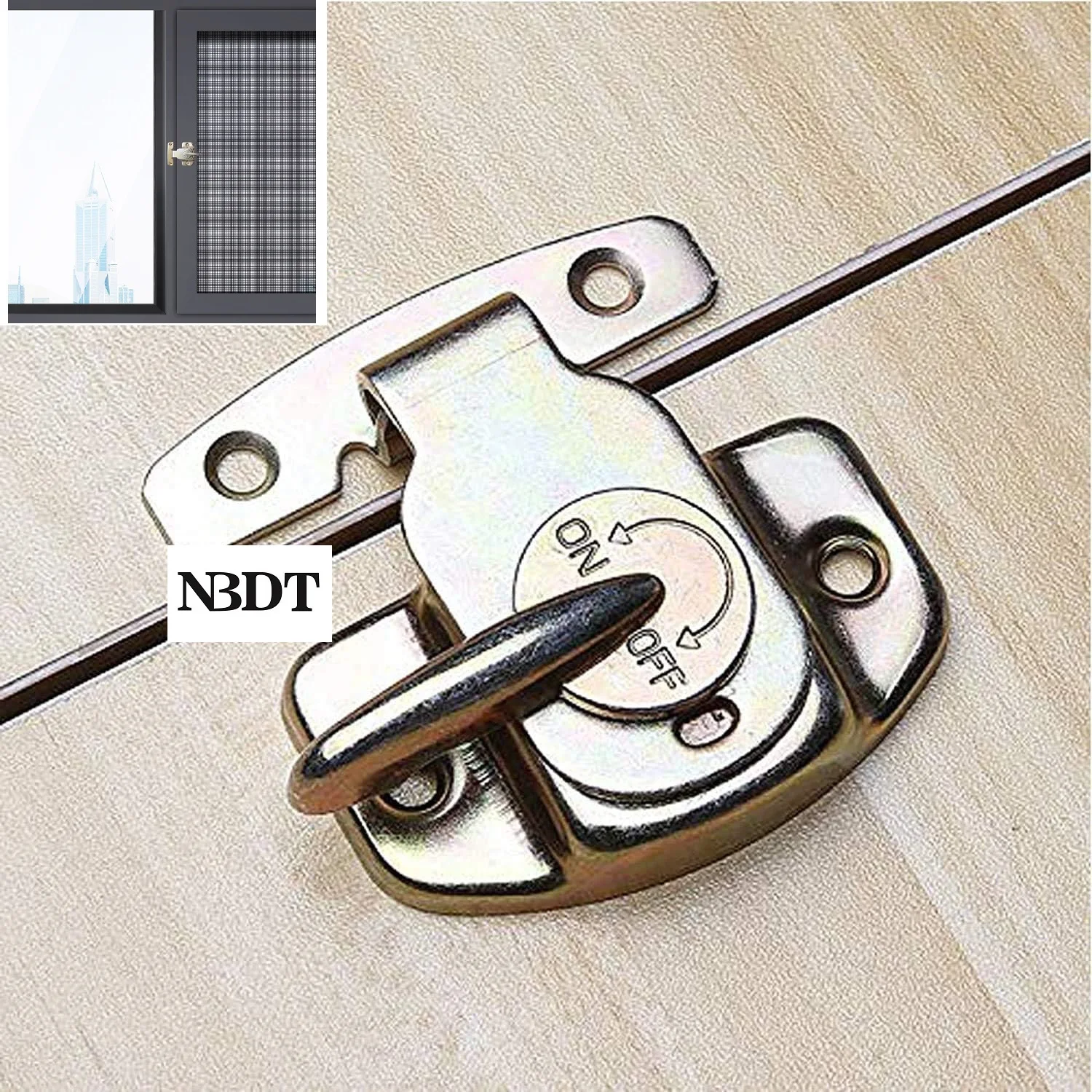 20Pcs Align-N-Lock Table Lock Springed Toggle Clip Latch Window Door Furniture