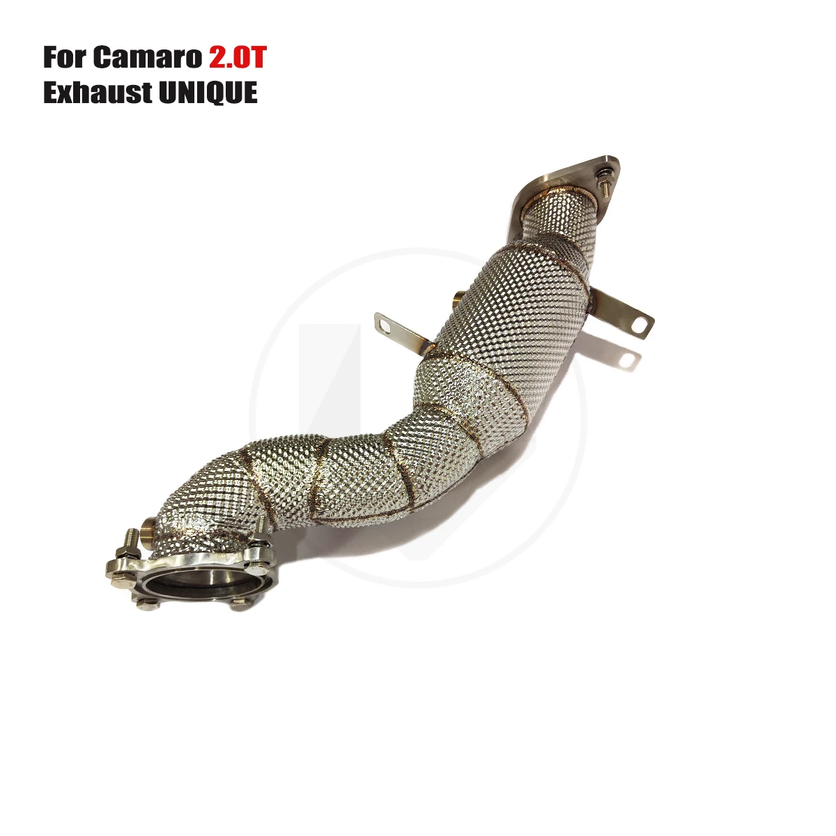 

UNIQUE For 2017+ Camaro 2.0T With insulator downpipe With cat/without cat exhaust pipe