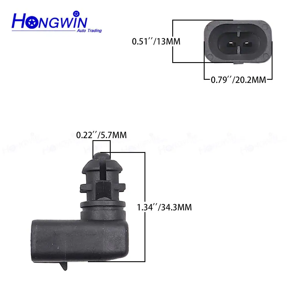 25775833 Ambient Air Temperature Sensor For Buick Allure Enclave Cadillac ATS CTS Escalade Chevrolet Avalanche 1236114 15035786