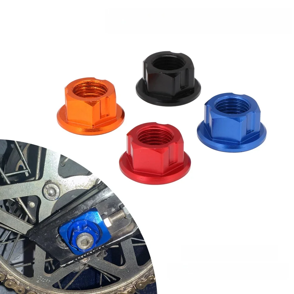 AliExpress NONE Motorcycle CNC Rear Axle Nut M12 1.25mm For Sur-Ron Surron Sur ron Light Bee S X Universal Electric Dirt Pit Bike Accessories