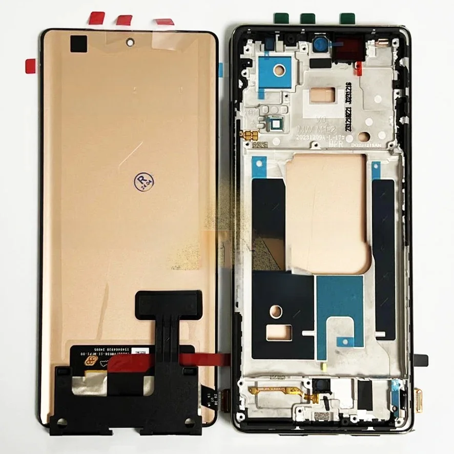 Oryginalny ekran AMOLED dla Infinix Note 40 Pro 4G X6850 5G X6851 LCD Note 40 Pro Plus X6851B Ramka wyświetlacza dla Note 40 X6853 — zdjęcie produktu 7