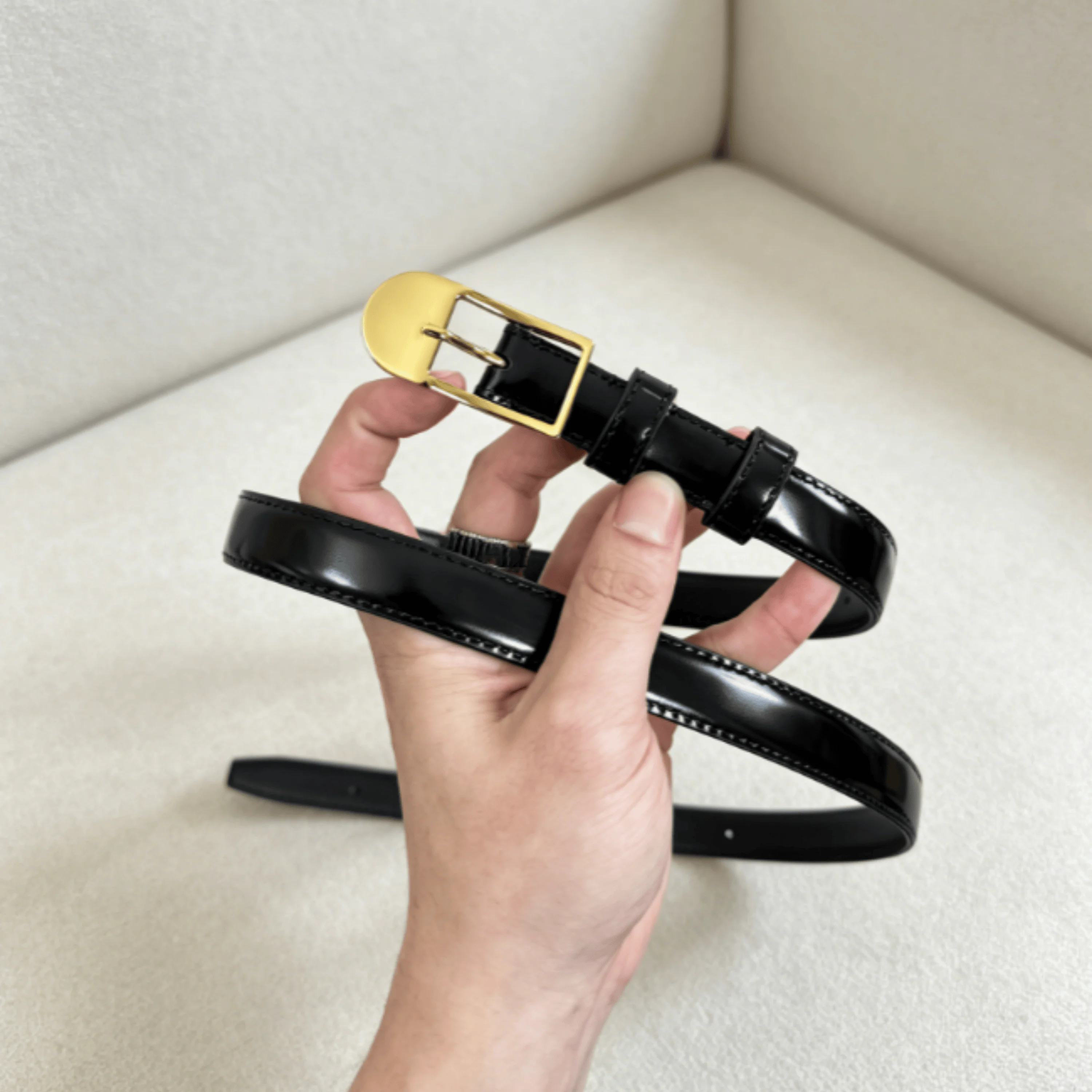 

2026 New Women Belt Small Exquisite Versatile Fashion Leisure Classic Leather Belt 1.8cm
