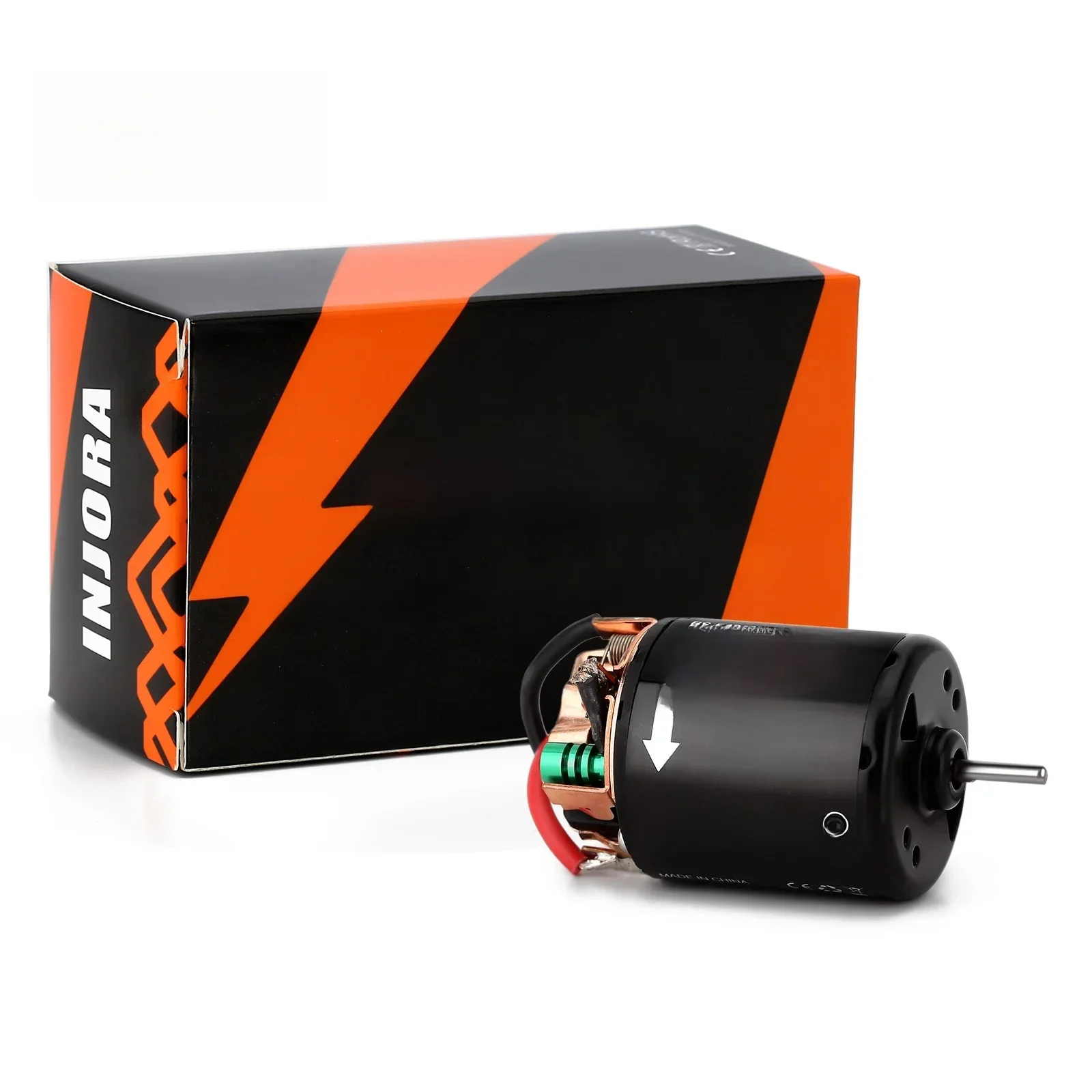 INJORA 540 moteur brossé étanche 13T 21T 35T 45T 55T 80T pour 1:10 RC voiture chenille axiale SCX10 AXI03007 90046 Redcat Gen8