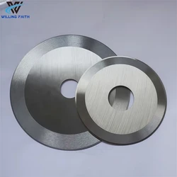 Machine Circular Knife Custom Round Blade Circular Cutting Knife Round Disk Round Blade Circular Rotary Blade Machine Rotary