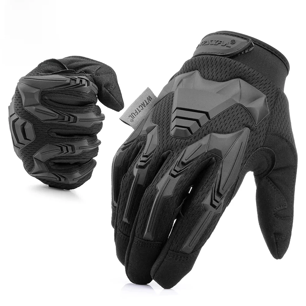 AliExpress JIUSUYI Tactical Gloves Touch Sceen Paintball Shooting Airsoft Combat Bicycle Rubber Protective Anti-Skid Full Finger Glove Men Women