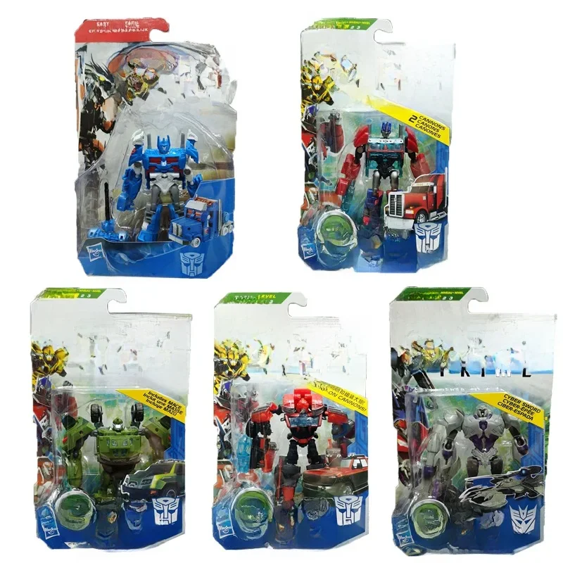 Transformateurs: Prime Cyberverse Scout classe Optimus Prime Megatron Ironhide Ultra Magnus figurines d'action jouets Robot modèle cadeau