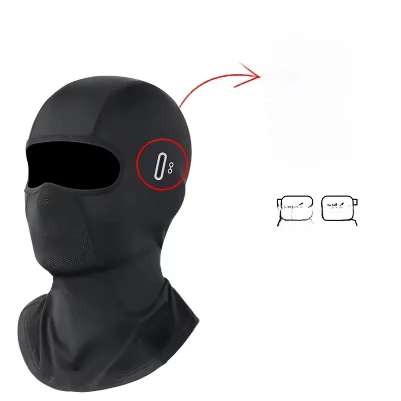 AliExpress DragonflyMoto For Kawasaki Ninja 400 650 300 250 250R Ninja H2 ZX14R ZX10R ZX6R Cycling Cap Summer Cooling Motorcycle Balaclava Hats Sun