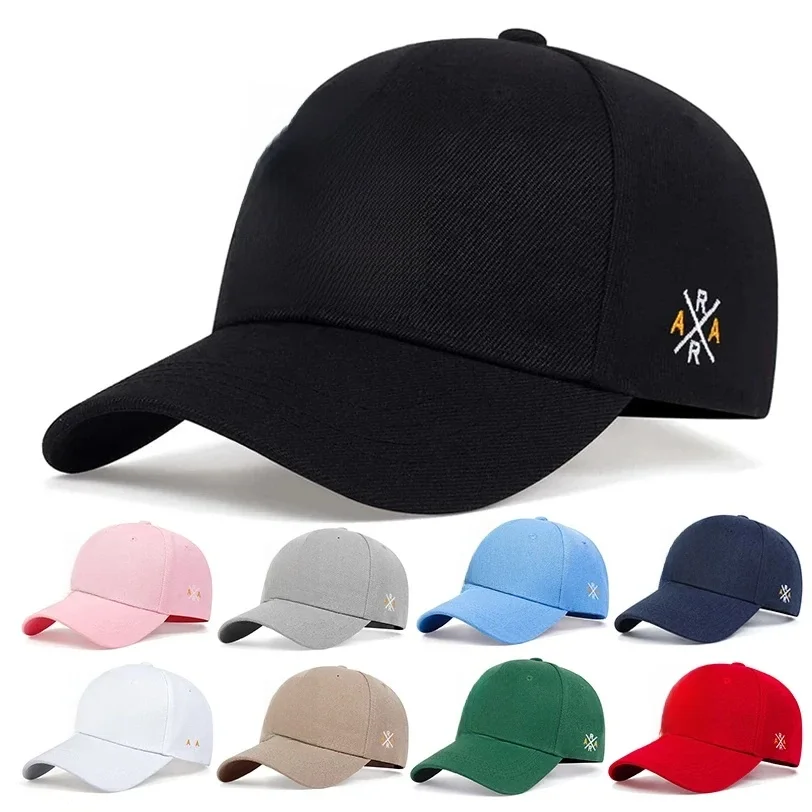 AliExpress Cycling cap Unisex A Letter Side Ar Embroidery Baseball Caps Spring and Autumn Outdoor Adjustable Casual Hats Sunscreen Hat