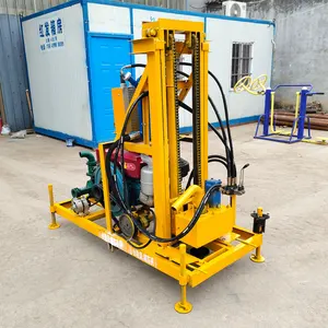 100-180 متر عمق آلة حفر آبار المياه الصغيرة المحمولة للبيع أفضل 10 مبيعات آلة حفر الآبار - No1